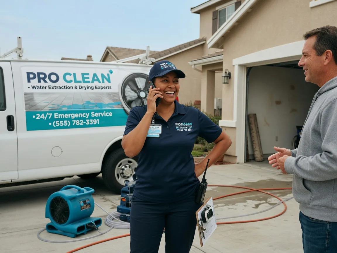 Water Extraction & Drying Rescue, CA FAQs